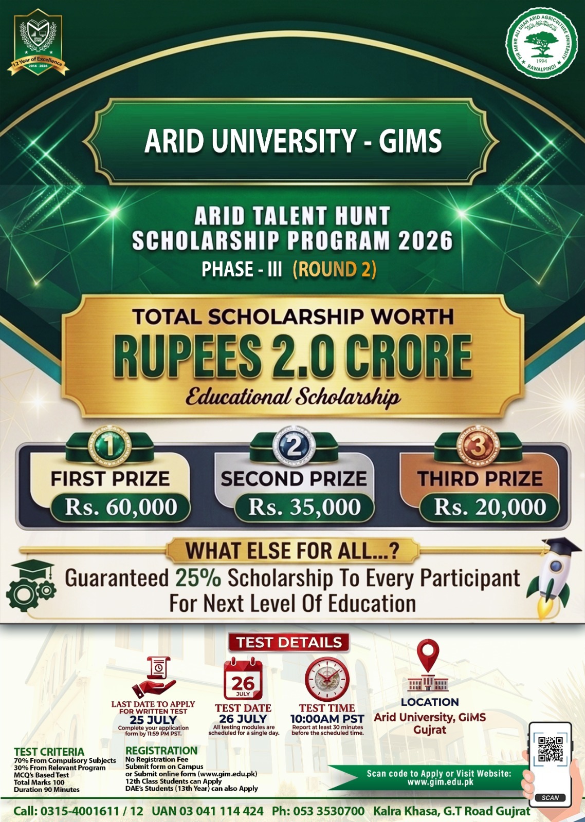 Talent Hunt Program Phase-II 2026
